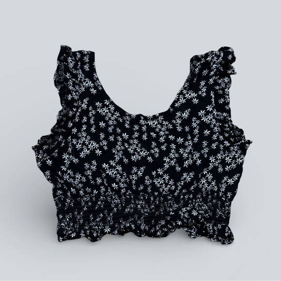 Patrons of Peace Bay Top Blouse – Black Floral - Picture 3 of 4